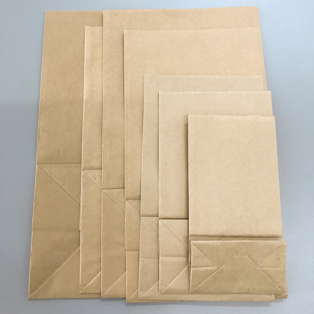 Food Snacks Packaging - 100pcs Kraft Paper Bag Small Size