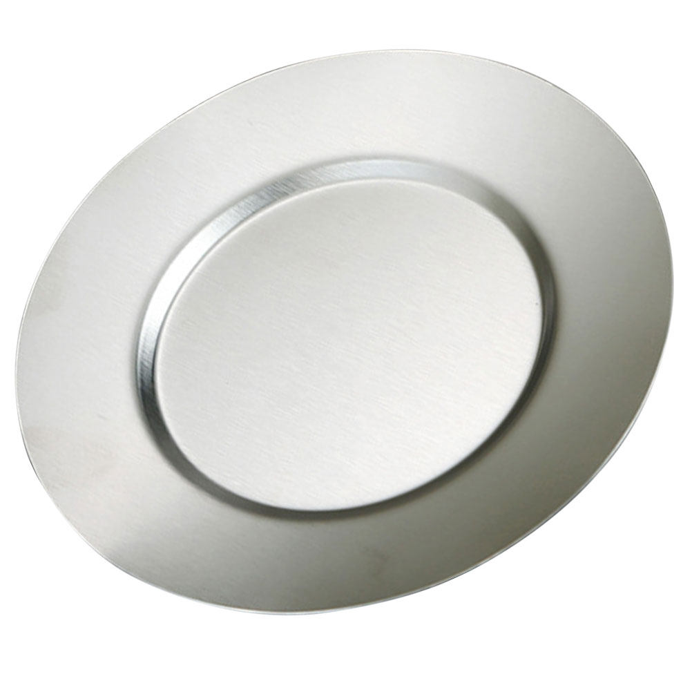 Food Snacks For Camping - Stainless Steel Plate Round Widened Design