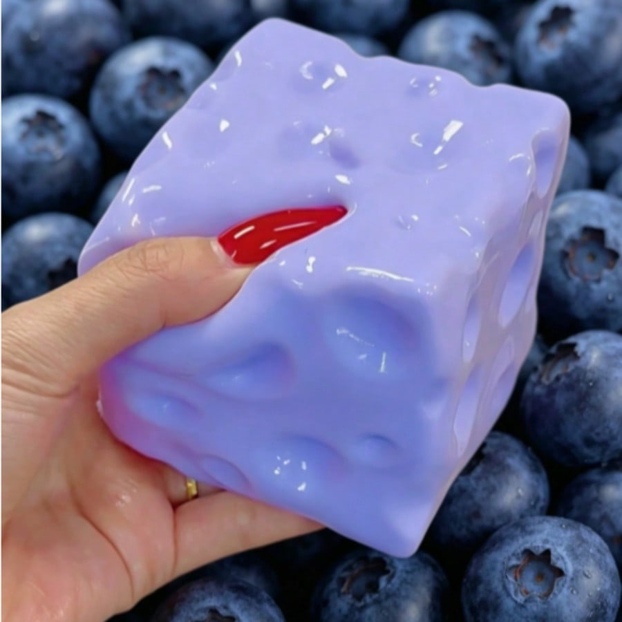 New Blueberry Color Cheese Squ - Food & Snacks Coloring Book Bold & Easy Designs For Adults And Kids Bold & Easy Coloring Books ulasan dan harga