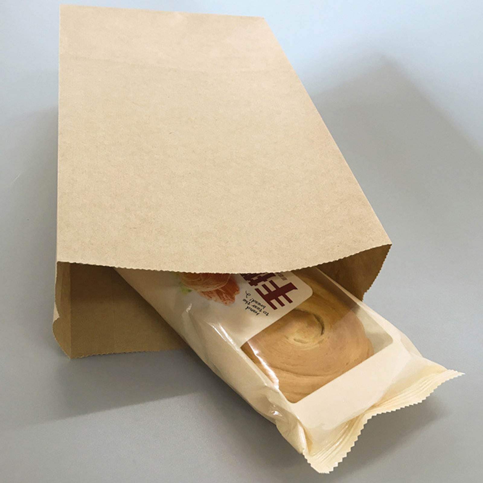 100pcs Kraft Paper Bag Small S - Food Snacks Packaging ulasan dan harga