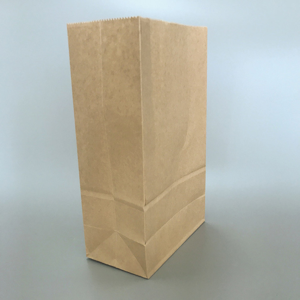 100pcs Kraft Paper Bag Small S - Food Snacks Packaging ulasan dan harga