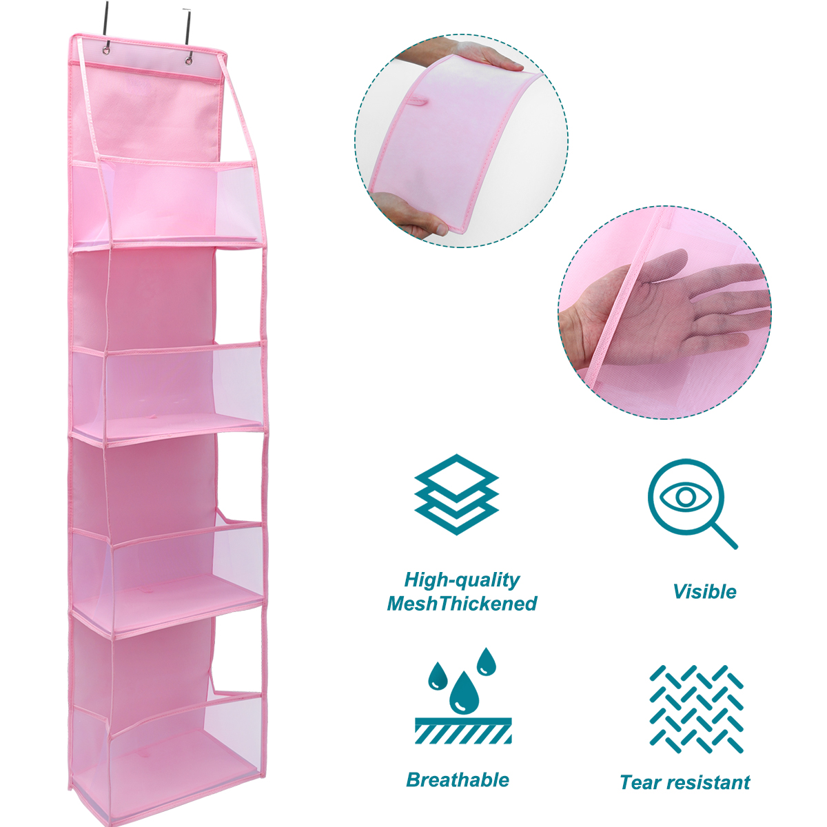 4/6-Tier Hanging Storage Bag F - Food Snacks Packaging ulasan dan harga