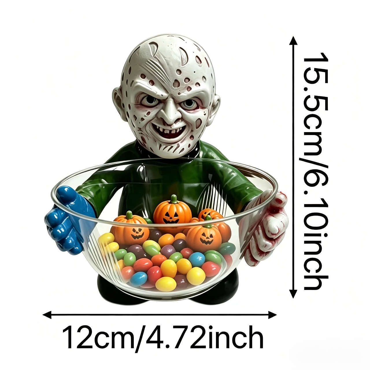 Zombie Figurine Candy Bowl Res - Zombie Snacks ulasan dan harga