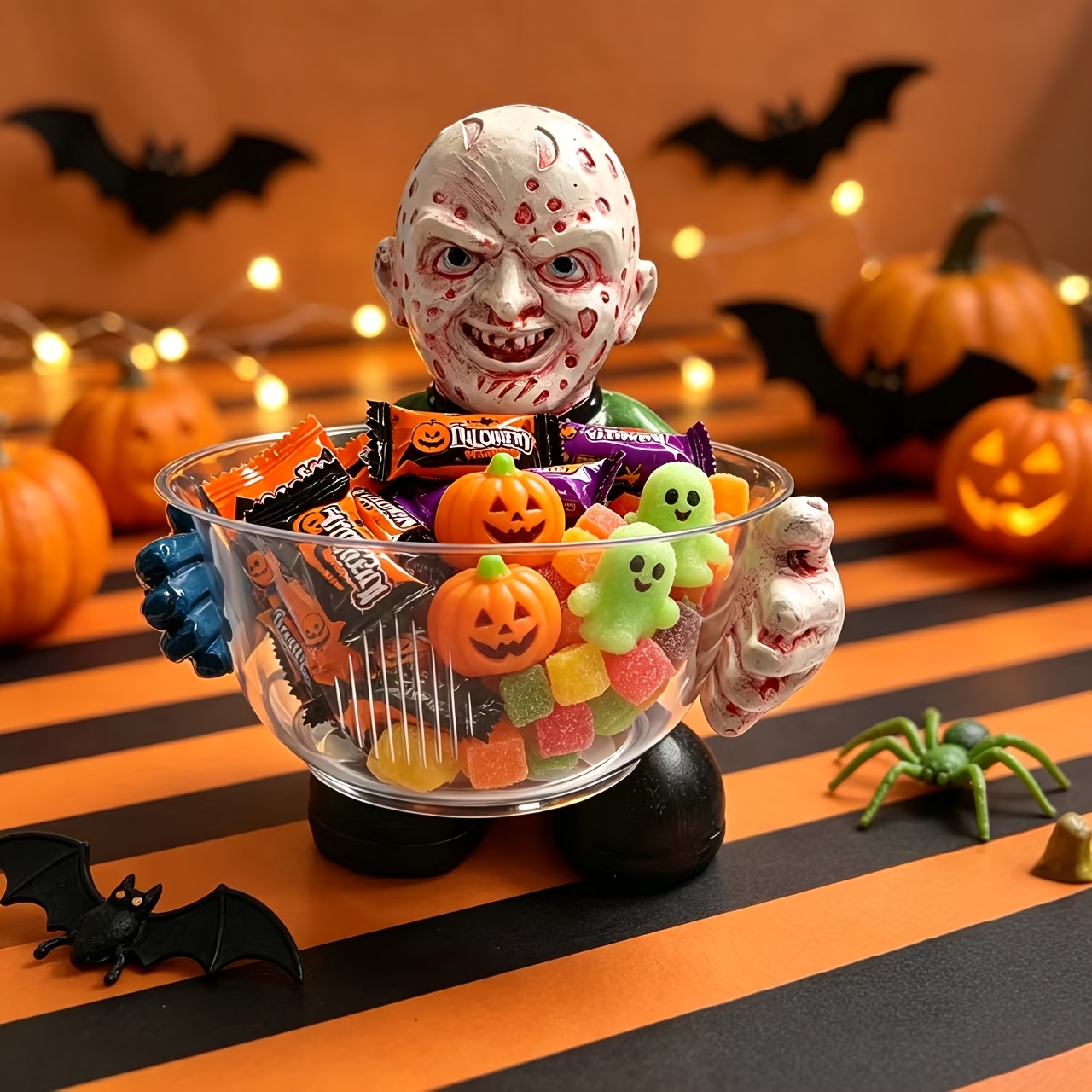 Zombie Figurine Candy Bowl Res - Zombie Snacks ulasan dan harga