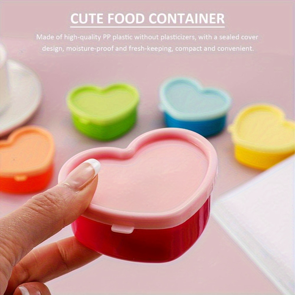 5PCS Mini Lunch Box Condiment  - Food Snacks Packaging ulasan dan harga