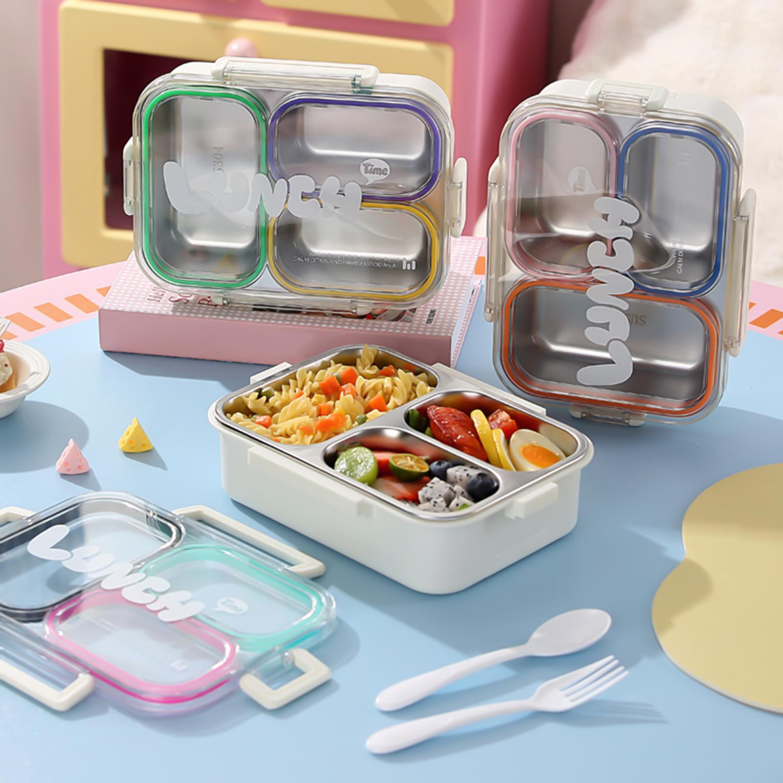 Stainless Steel Lunch Box Divi - Food Snacks For School ulasan dan harga
