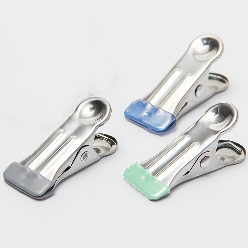 20/30pcs Stainless Steel Cloth - Food Snacks Packaging ulasan dan harga