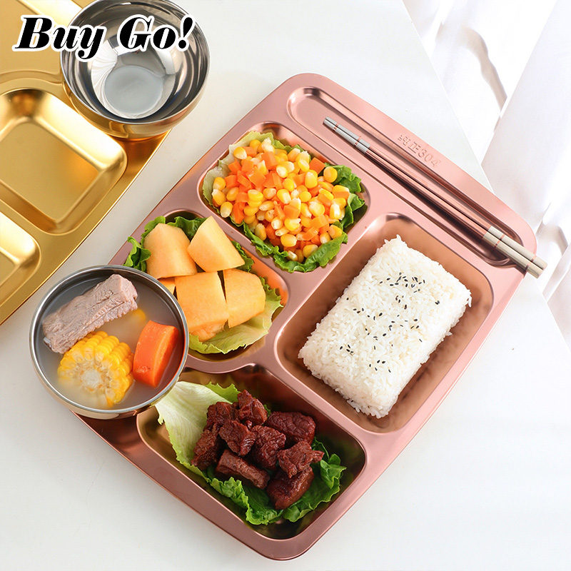 6 Sections Stainless Steel Fas - Food Snacks To Buy ulasan dan harga