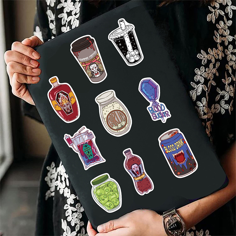 50PCS Waterproof Vinyl Zombie  - Zombie Snacks ulasan dan harga
