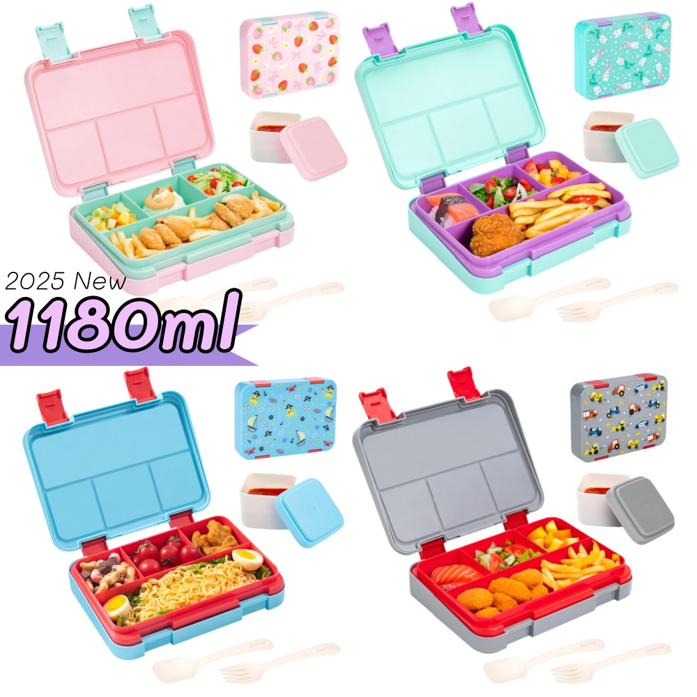 40oz Cartoon Pattern Bento Lun - Food Snacks For School ulasan dan harga