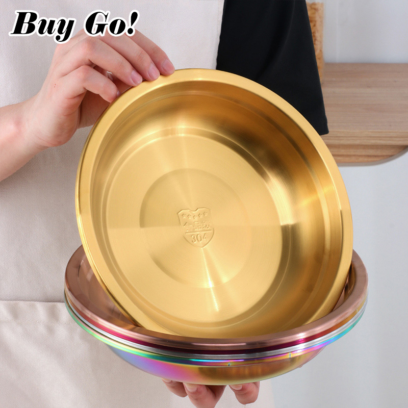 1/2PCS Stainless Steel Food Pl - Food Snacks To Buy ulasan dan harga