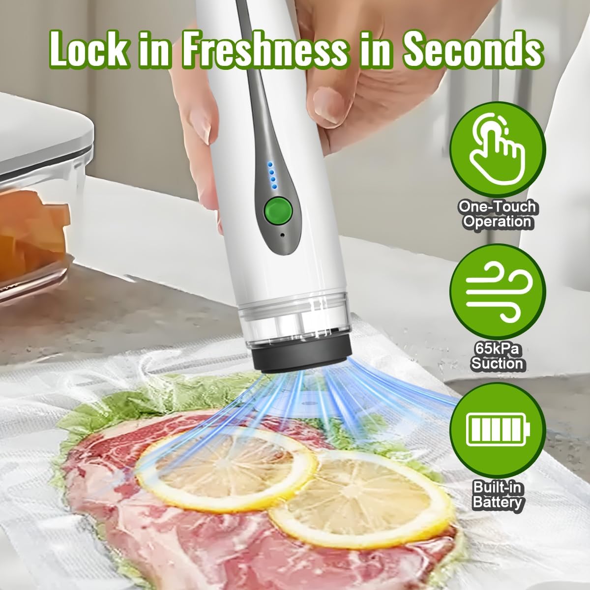 Automatic Mini Vacuum Sealer P - Food Snacks Packaging ulasan dan harga