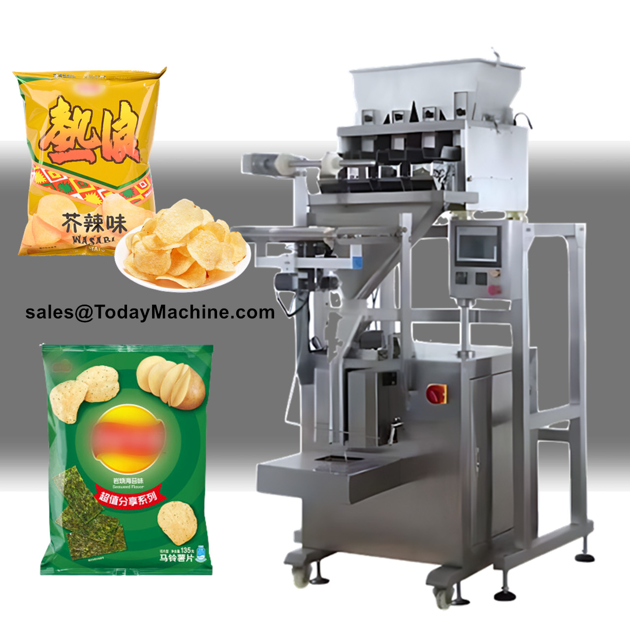 Linear Weigher Automatic Food  - Food Snacks Packaging ulasan dan harga