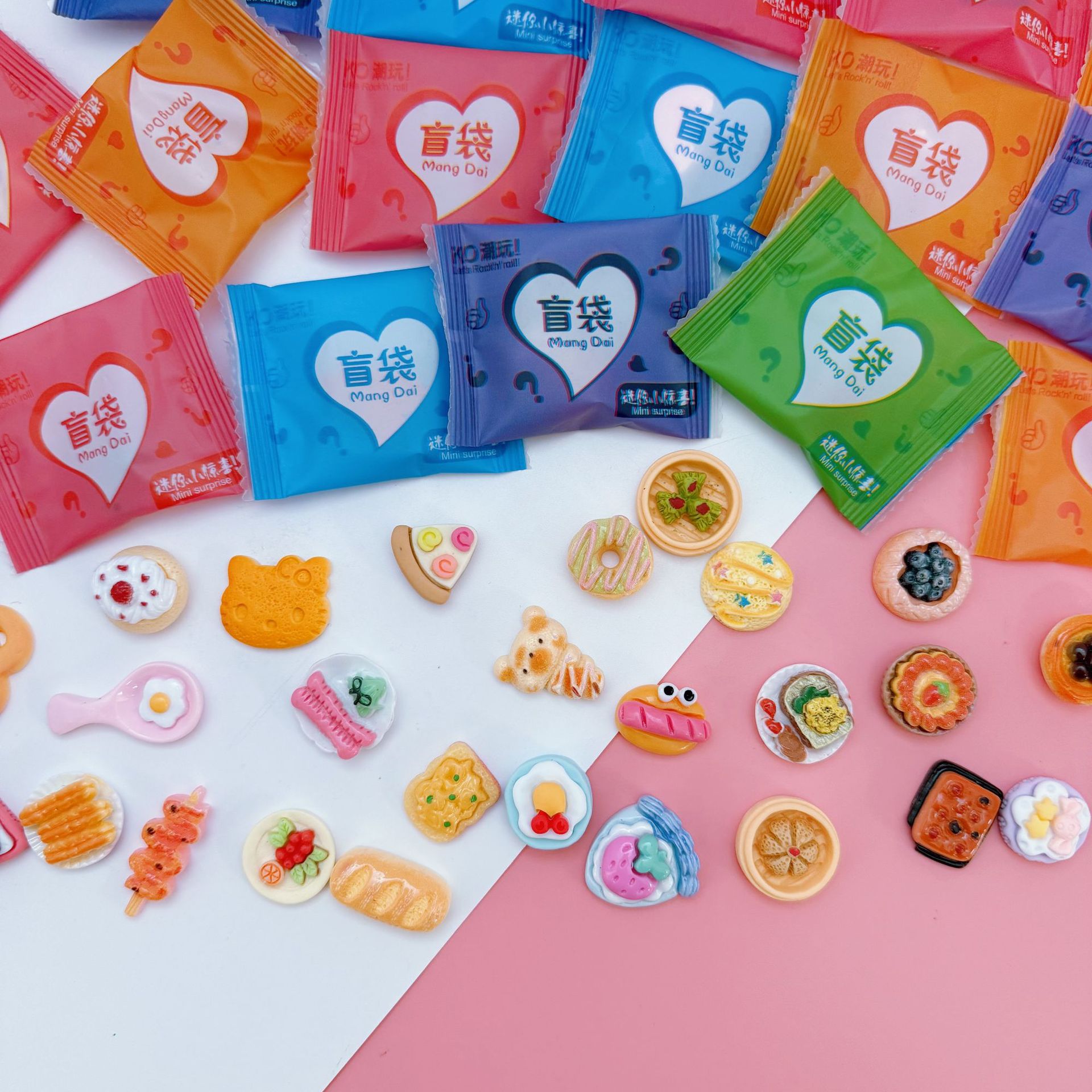 Viral Mini Food Blind Bags, Si - Food Snacks Packaging ulasan dan harga