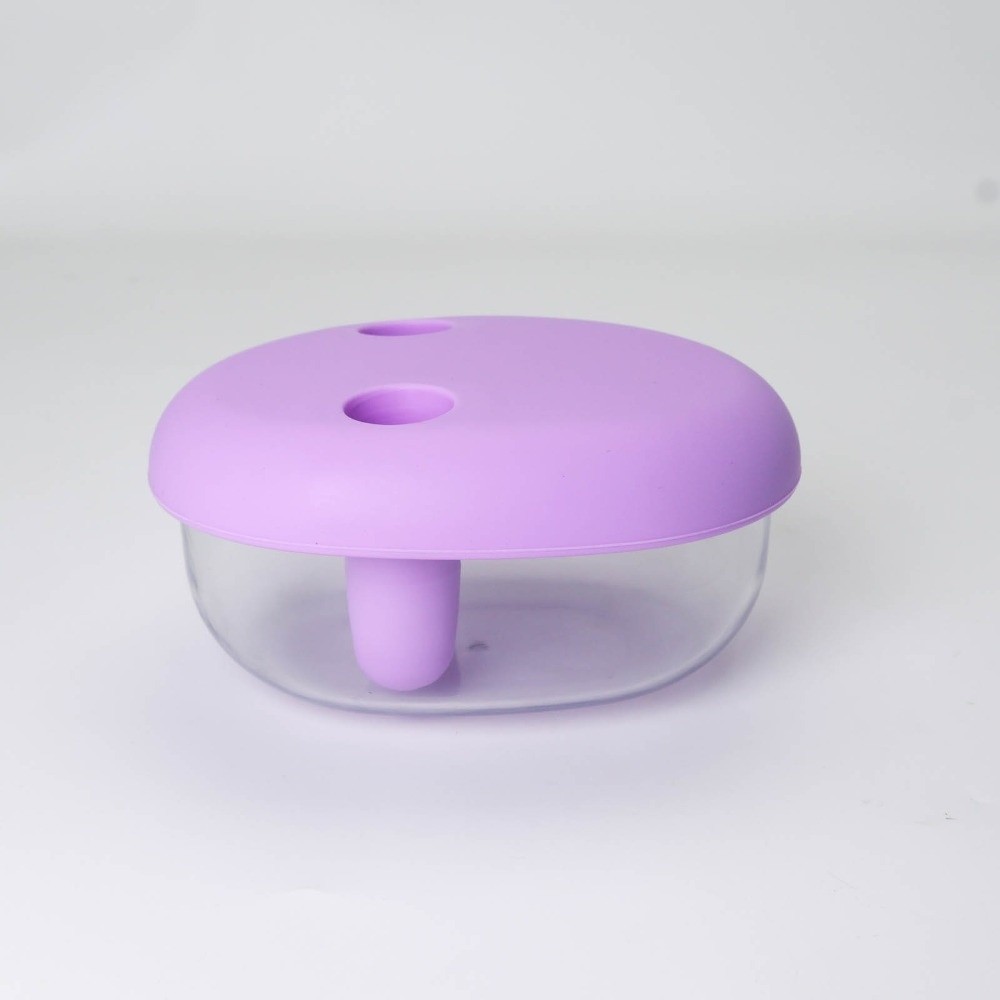 Easy-to-clean Silicone Lid Sna - Food Snacks For School ulasan dan harga