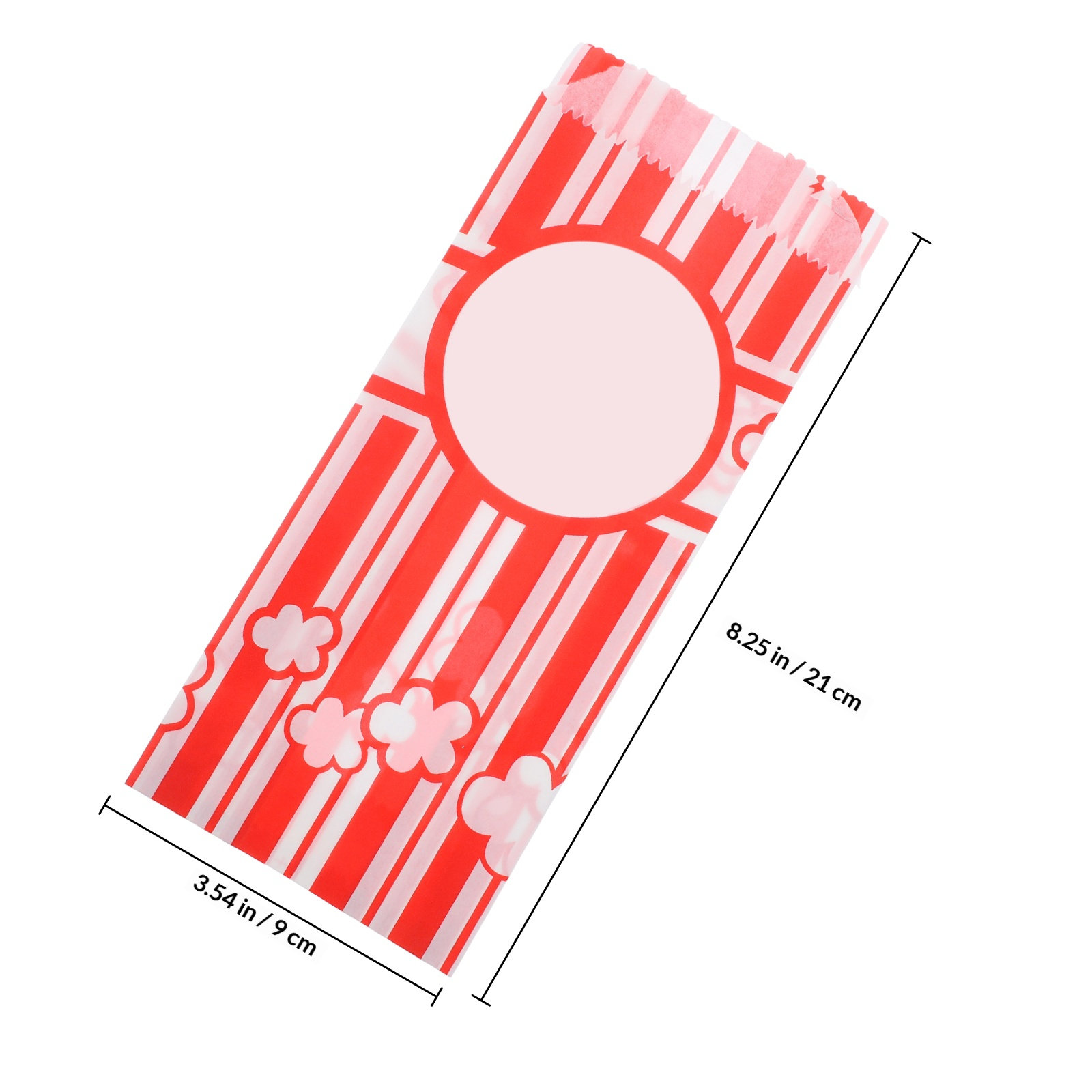 30Pcs Greaseproof Popcorn Bags - Food Snacks Packaging ulasan dan harga